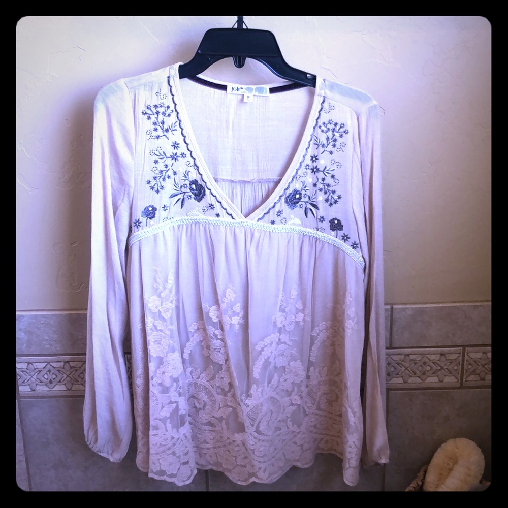 long sleeved blouse